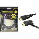 Cabo Hdmi Gamer 2.0 - 4k Hdr 3d 19p 2.0m Plug 90 Graus Pix