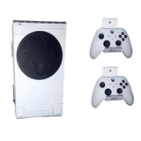 Soporte Pared Xbox Series S, Base Repisa + 2 Soporte Control
