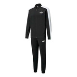 Conjunto Negro Mujer Puma Baseball Tricot Suit Cl 673700 01