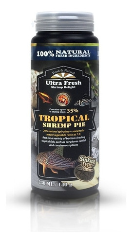 Alimento Azoo Ultrafresh Peces Tropical Shrimppie 330m 86046