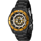 Reloj De Cuarzo Invicta Nhl Boston Bruins Para Mujer 42207