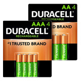 Pilas Recargables Duracell Aa. Paquete 4 Piezas.