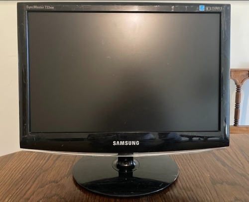 Monitor Samsung Syncmaster 733nw 17 Pulgadas Usado