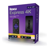 Roku Express 4k Dispositivo De Streaming Hd / 4k / Negro
