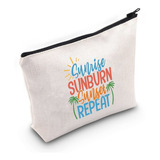 Tsotmo Sunshine Beach Kit De Supervivencia Bolsa De Maquilla