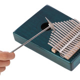 1 Peça 15/17 Tecla Polegar Piano Kalimba Metal Instrumento S