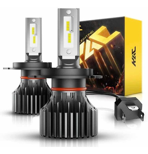 Kit 2x Focos Kac Led Csp H4 9003 12v 6k Luz Xenon.mx 6000k