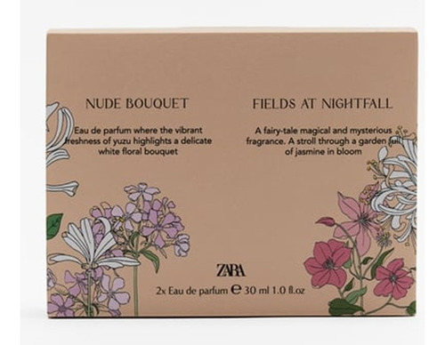 Perfumes Zara Set Nude Bouquet + Fields At Nightfall 30ml