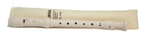 Flauta Dulce Soprano Yamaha Escolar (meses Sin Intereses) Color Crema