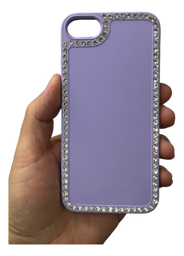 Funda Silicona Strass Para iPhone 7 8 11 12 13 14 15