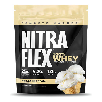 Nitraflex Proteina 100% Whey 2.22 Lb Sabor Vainilla | Envío gratis