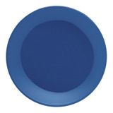 Set X 6 Plato Postre Oxford Unni 19 Cm Vajilla Ceramica Azul