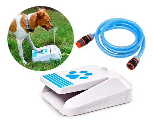 Fuente De Agua Para Perros Aire Libre Automática C/manguera 