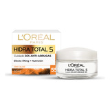 Crema Antiarrugas L'oréal Paris Hidratotal5 Con Calcio, 50ml