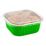 Solo Tapastapas Planas Para Moldes Desechables De 10 Oz, 100