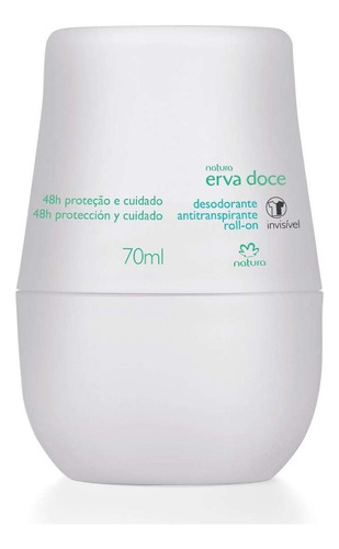 Antitranspirante Roll On Natura Erva Doce 70ml