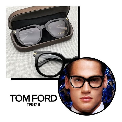 Lentes Armazon Tom Forf Tf5179 Round Talla L