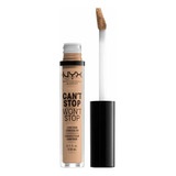 Nyx Profesional Makeup Corrector/contorno Cant Stop Wont