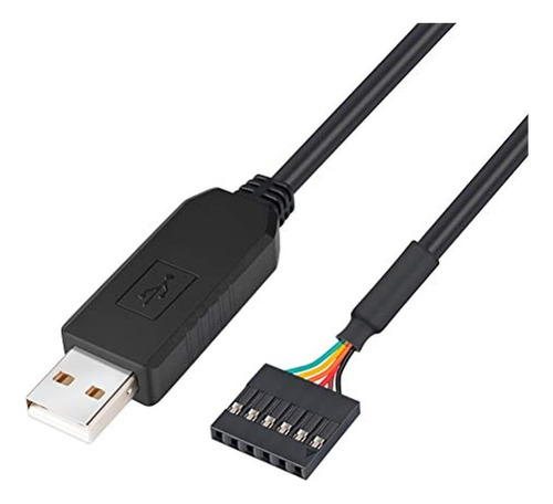 Cable Adaptador Ftdi Usb A Ttl Serie De 3,3 V Con 6 Pines