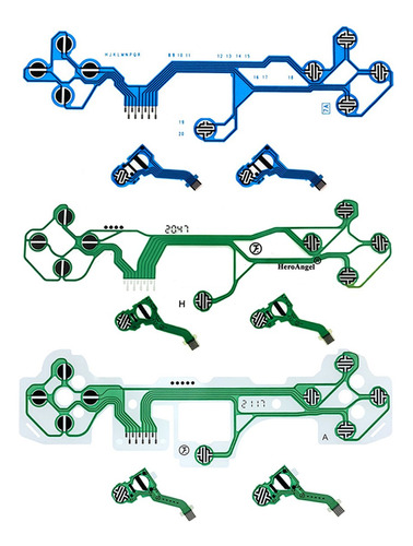 Circuito Impreso Membrana Compatible Con Ps5 Dualsense