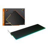 Mousepad Cougar Neon Rgb Extra Large Speed - 3mnexmat.0001 Cor Preto Desenho Impresso Nenhum