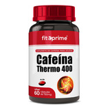 Cafeína Thermo 400 Fitoprime 60 Cápsulas Softgel Sabor Sem Sabor