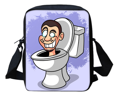 Bolso Bandolero Para Hombre Skibidi Toilet Game Peripheral P