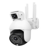 1080p Wifi Ptz Cámara 54 Luces Dual Lente Ip66 Impermeable M