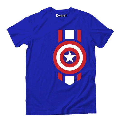 Playera Capitan America (unisex Todas Las Tallas) #1