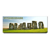 Imán De Nevera Panorámica De Stonehenge Inglaterra Reino Uni
