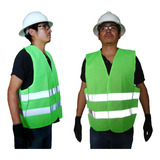 2 Chalecos Reflejantes Seguridad Clase 2 Vial Colores Hi Vis