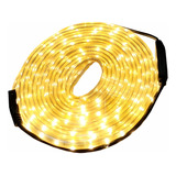 4 Pz Manguera Plana Led Colores 10m Exterior Maplp Luces Blanco Cálido