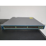 Switch Cisco Catalyst 3560g 48 Port Giga Poe Uplink 4 X Sfp