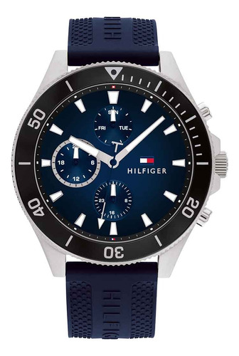 Reloj Tommy Hilfiger Th-1791920 Multifuncion Acero 50m Wr