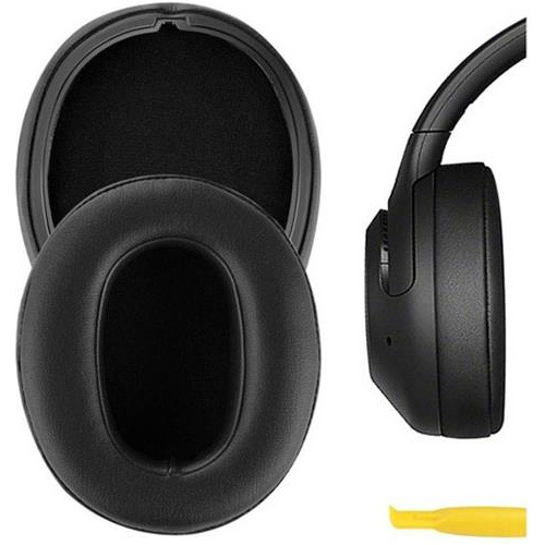 Almofadas De Ouvido De Couro Sony Wh-xb900n (pretas)