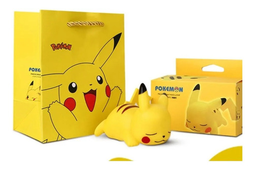 Pikachu Pokémon Luminária Led Enfeite P/ Arvore De Natal