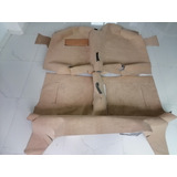 Piso D Alfombra Beige Para Mk2/a2 Golf/jetta Pisapie En Piel