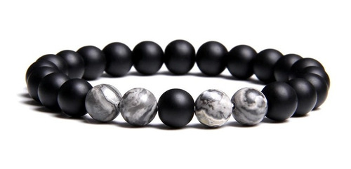 Pulsera Manilla Brazalete Piedras Naturales Hombre Y Mujer