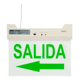 Cartel Con Leyenda De Salida Led 220v Sica 