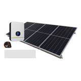 Panel Solar Bateria Litio Autonomo Isla Respaldo 8 Kwh Dia