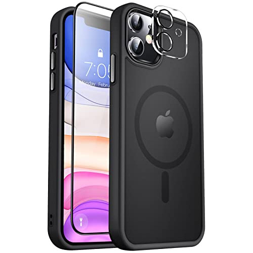 Mocca Funda Magnética Fuerte Para iPhone 11, Compatible Con