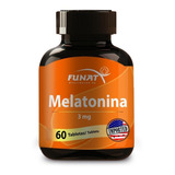 Melatonina Funat 3 Mg Frasco X 60 - Unidad a $39900