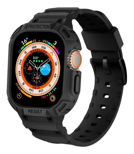 Correa Y Case Premium Sport Uso Rudo Para Apple Watch Ultra
