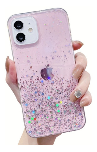 Capa Capinha Compatível Com iPhone 11 Glitter