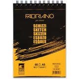 Sketchbook Fabriano Block De Dibujo Cuaderno 14 X 21 Cm