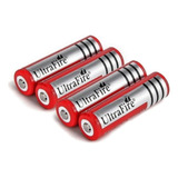 Pack X 10 Pilas Bateria 18650 3.7v 7800mah Li-ion Recargable