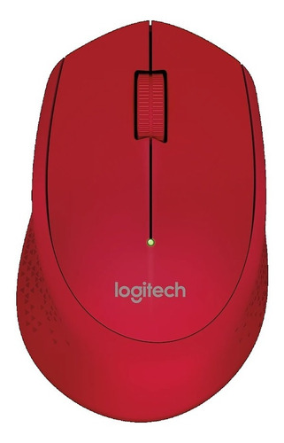 Mouse Ergonomico Inalámbrico Logitech M280 Rojo
