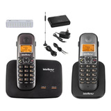 Kit Telefone Sem Fio Ts 5150 Com Ramal Bina E Entrada Chip