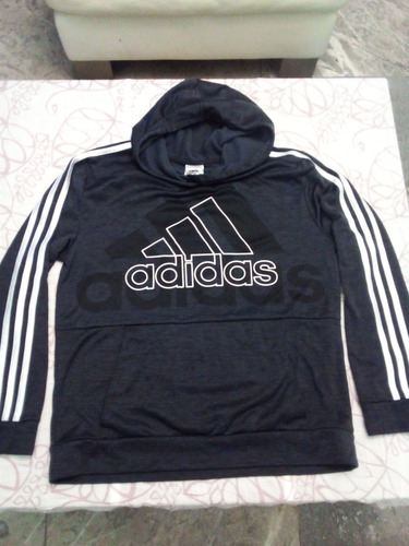 Preciosa Sudadera adidas Talla S - M Custom Gris Oscuro Nike