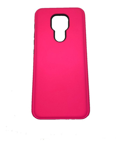 Funda Para Motorola Moto E7 Plus Rigida + Templado Recto